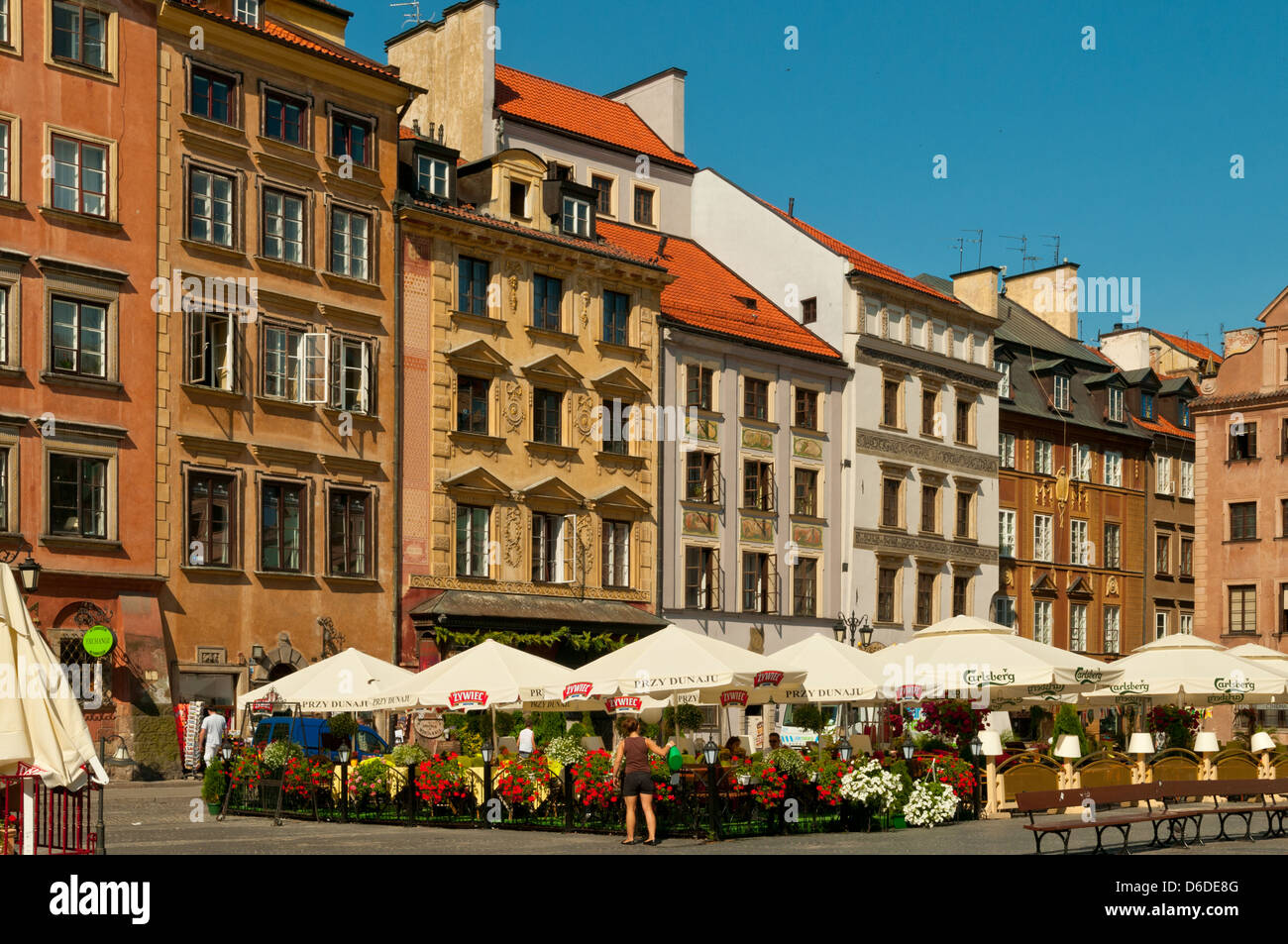 Piazza della Città Vecchia, Varsavia, Polonia Foto Stock