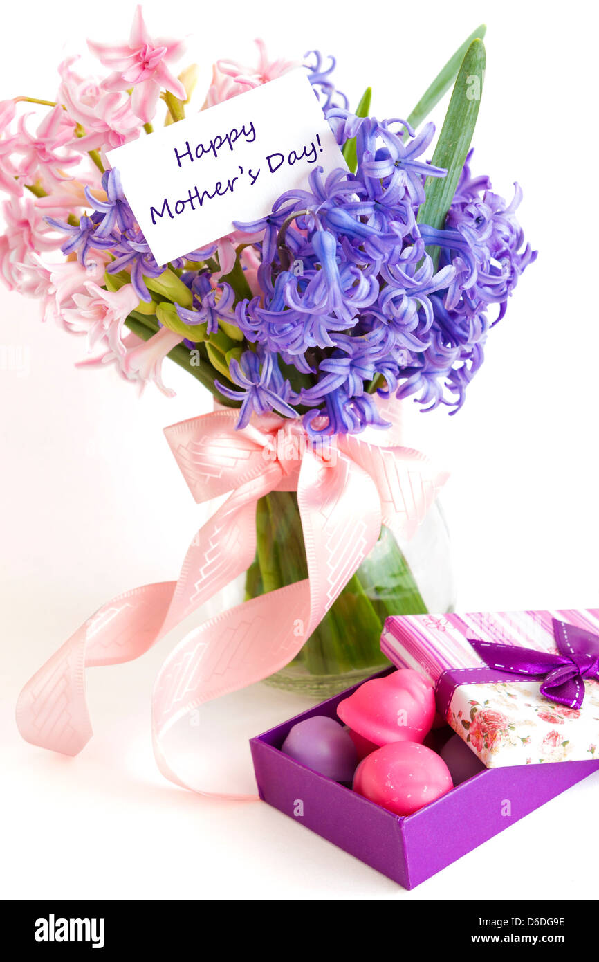 Regalo per la Festa della mamma Foto Stock