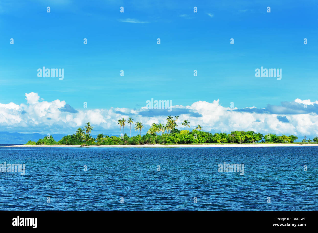 Isola disabitata Foto Stock