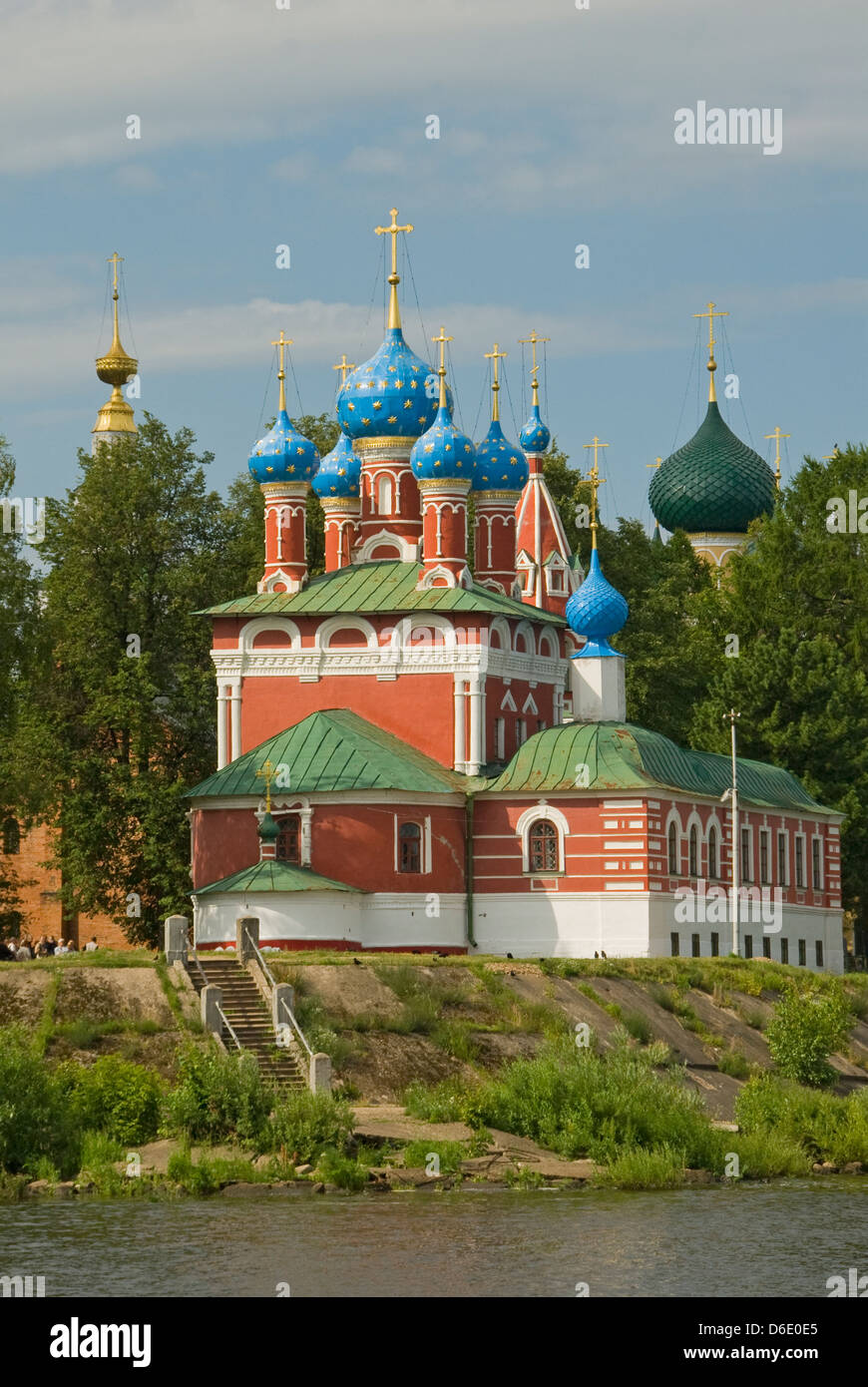 Chiesa di Dimitry sul sangue, Uglich, Russia Foto Stock