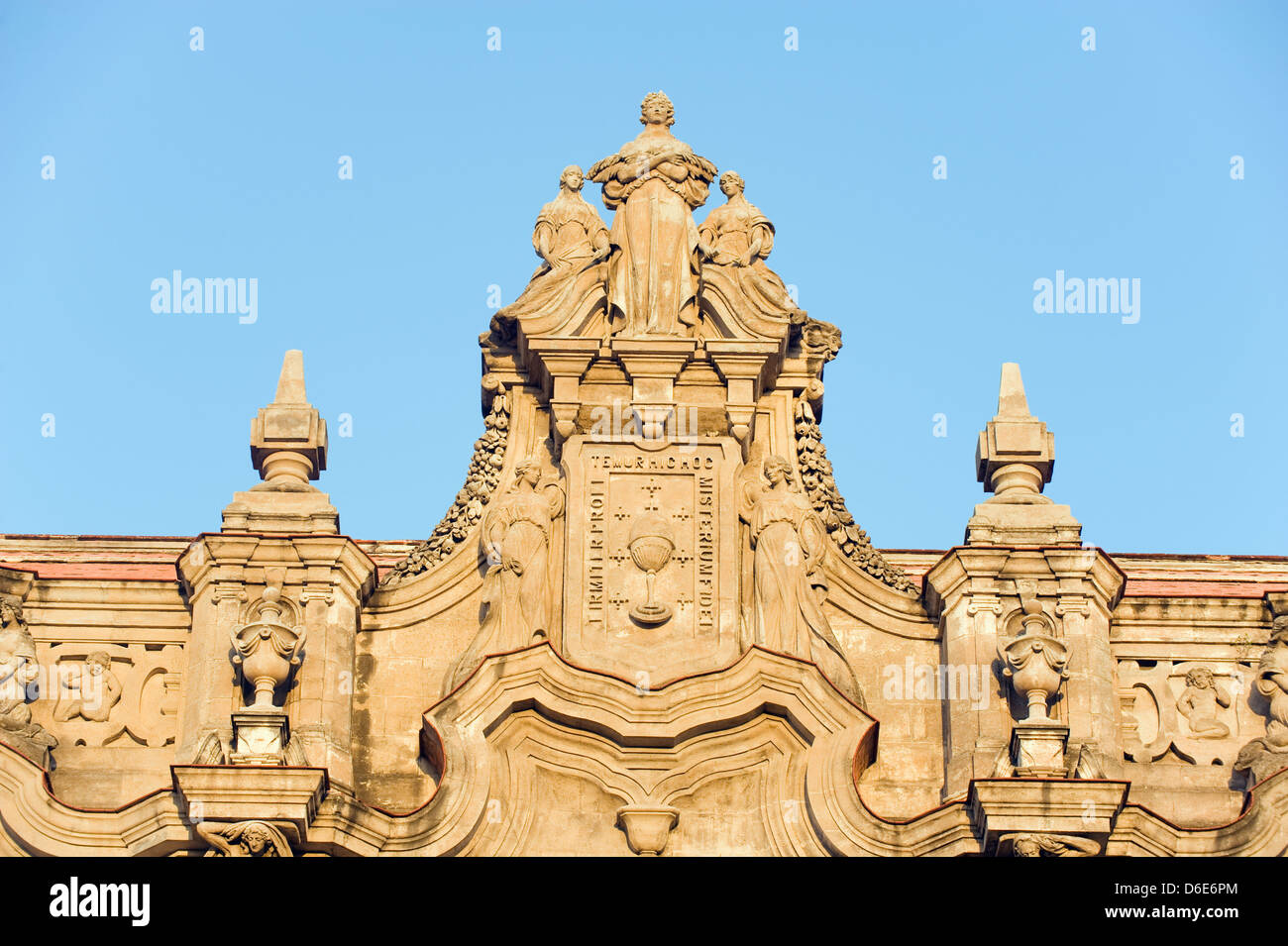 Gran Teatro de la Habana, Central Havana, Cuba, W Foto Stock