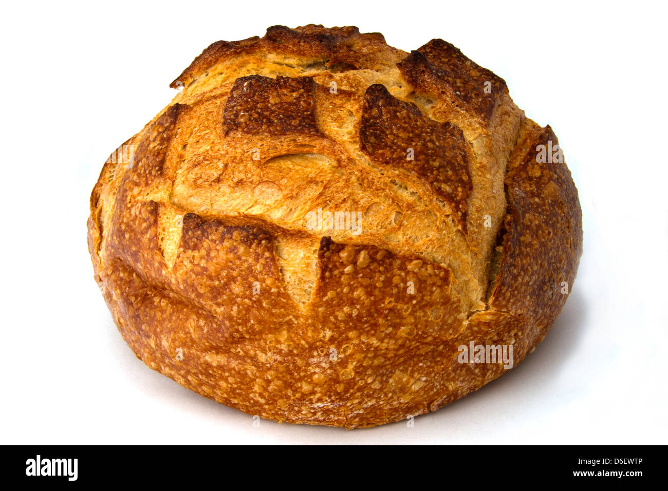 Rustico pagnotta di pane Foto Stock