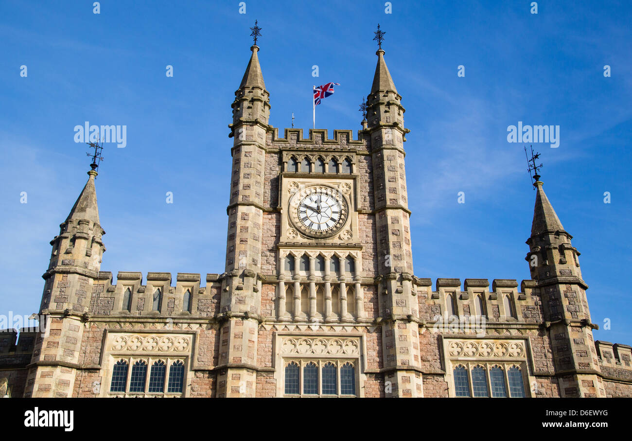 Temple Meads stazione ferroviaria serve la città di Bristol REGNO UNITO Foto Stock