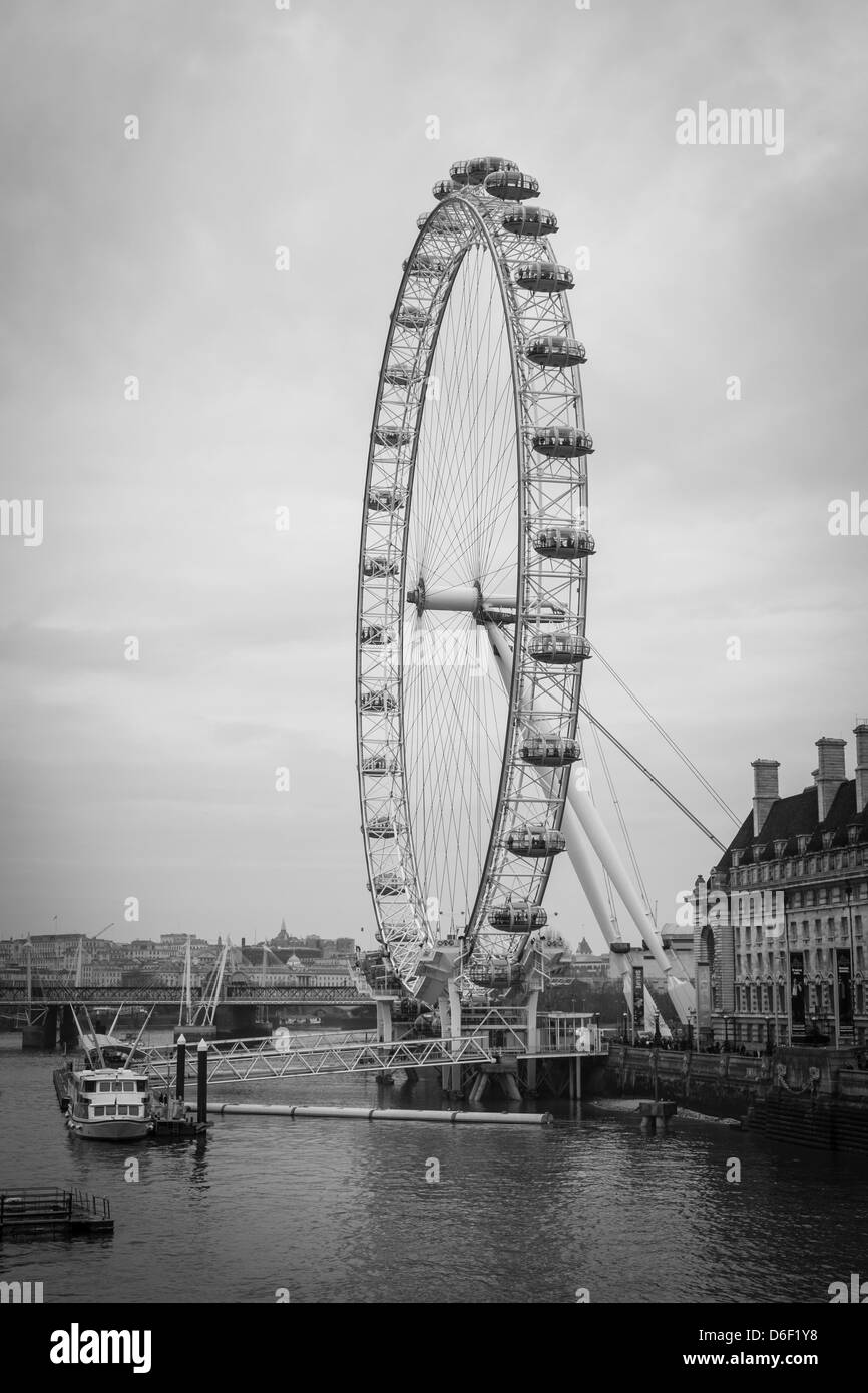 London Eye Foto Stock