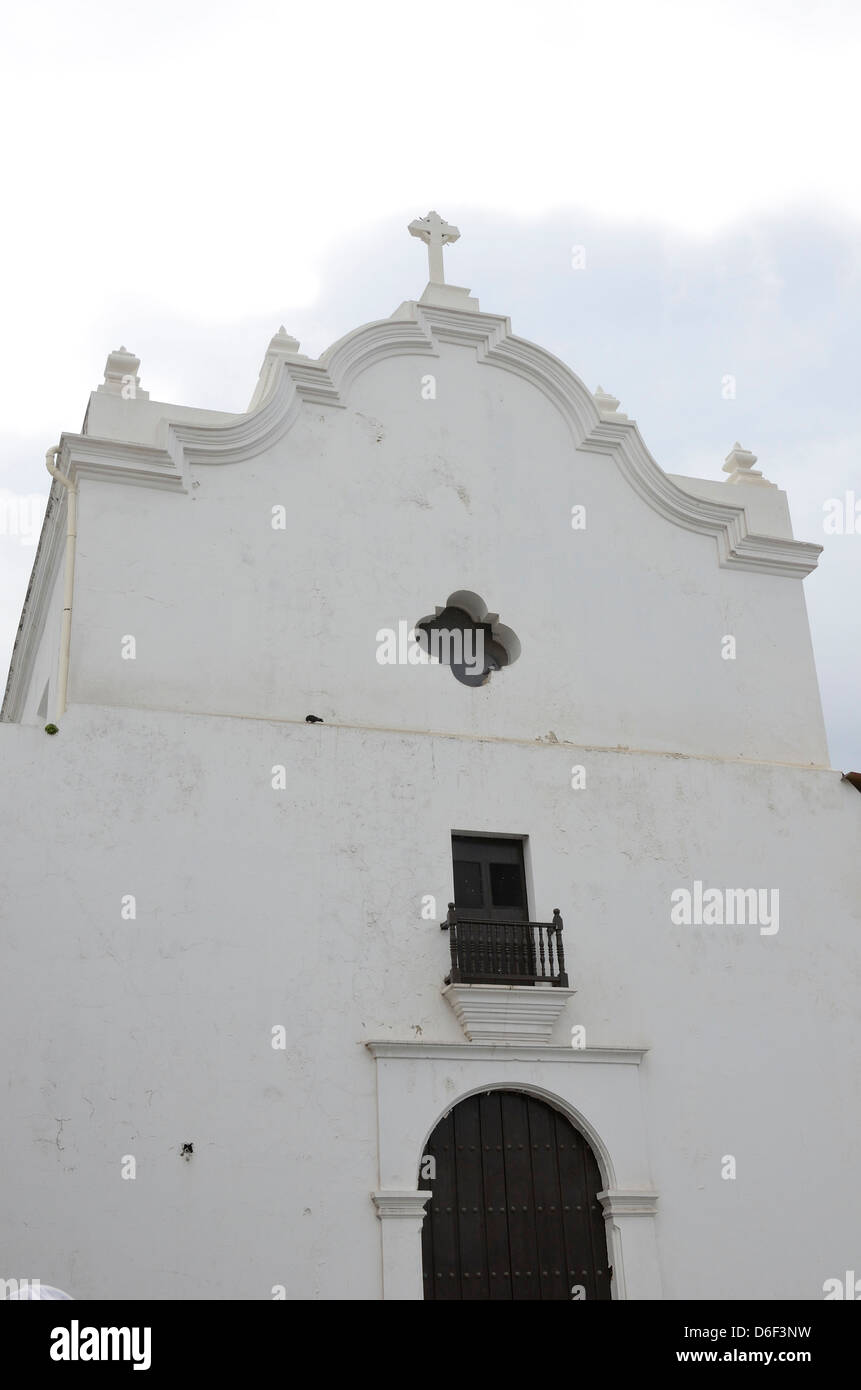 La Chiesa di San Jose nella vecchia San Juan, Puerto Rico Foto Stock