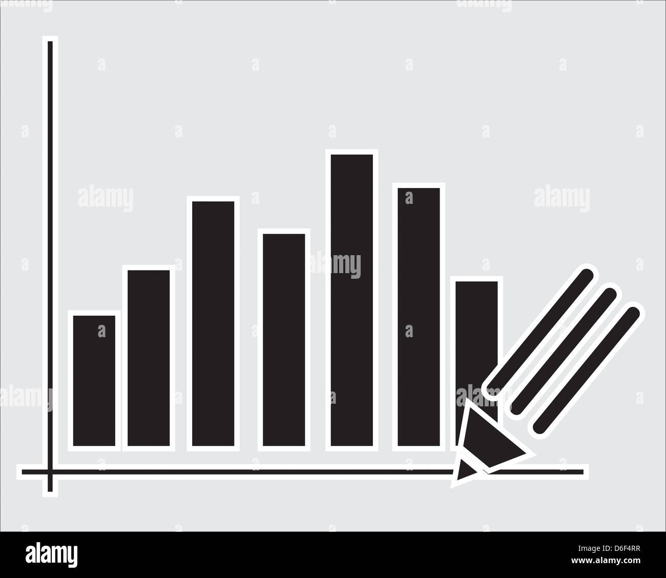 Immagine vettoriale Foto Stock