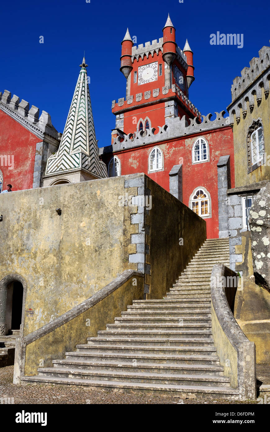 Pena nel Palazzo di Sintra, Portogallo Foto Stock