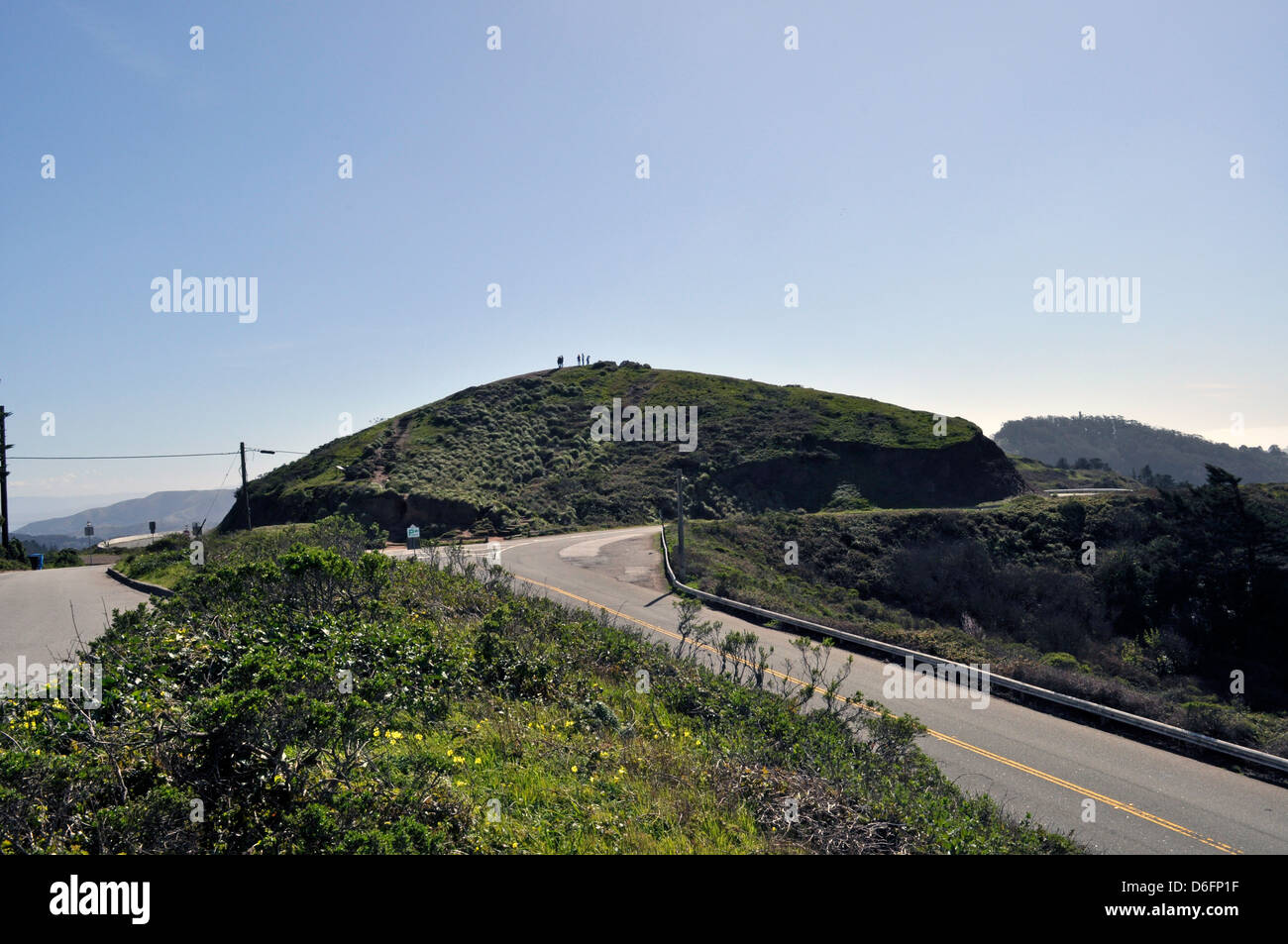 Twin Peaks di San Francisco, California, Stati Uniti d'America Foto Stock