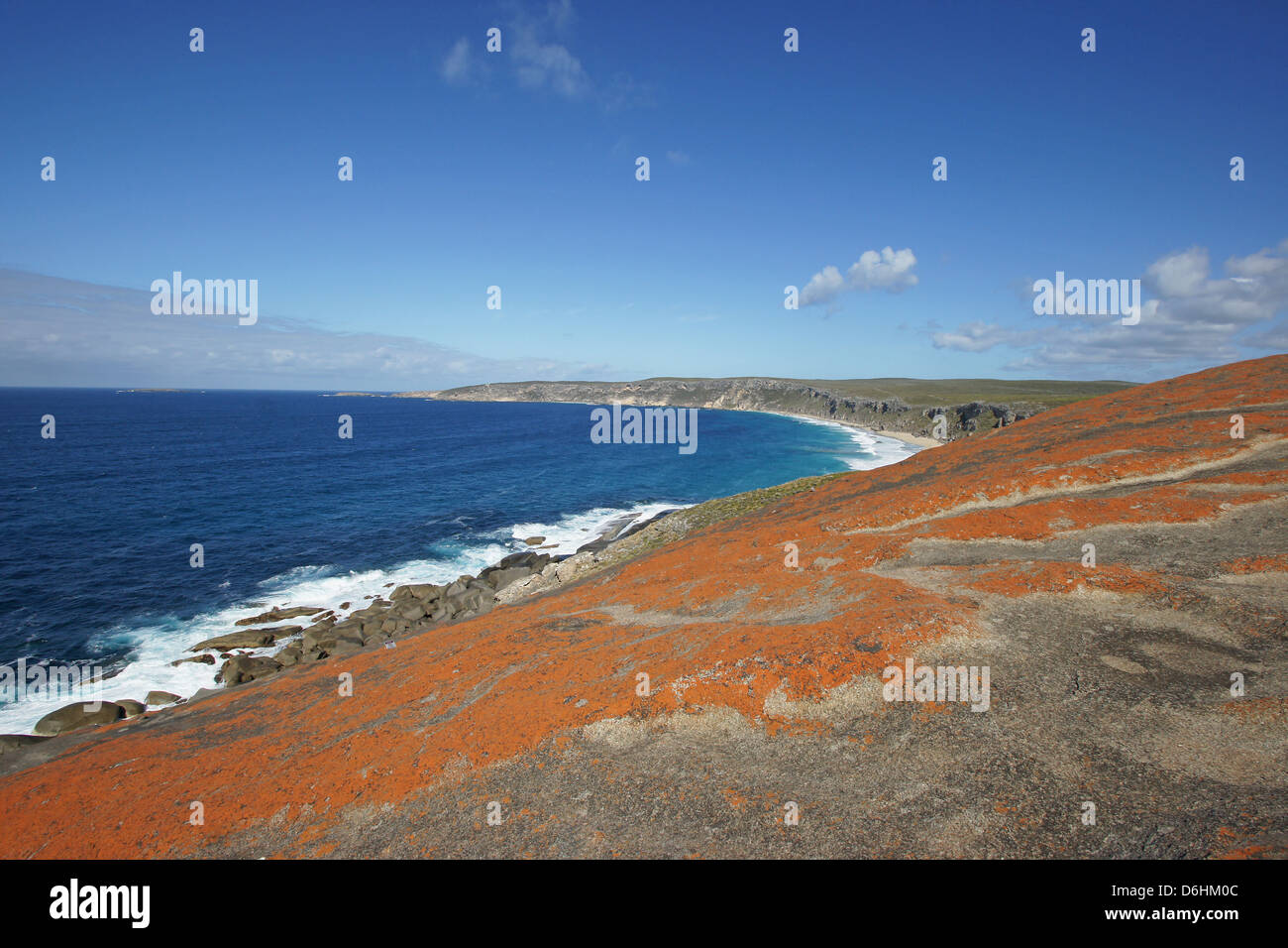 Remarkable Rocks, Parco Nazionale di Flinders Chase, Kangaroo Island, Sud Australia Foto Stock