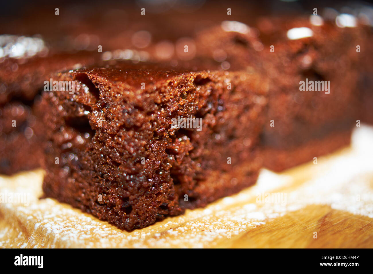 Brownie al cioccolato Foto Stock