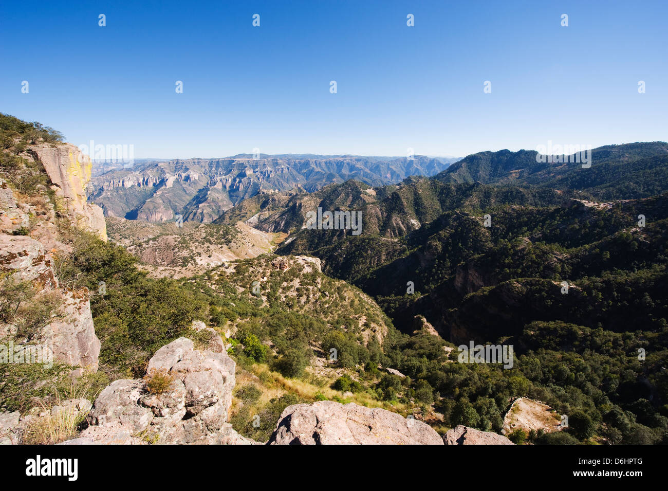 Barranca del Cobre, rame Canyon, stato di Chihuahua, Messico, America del Nord Foto Stock