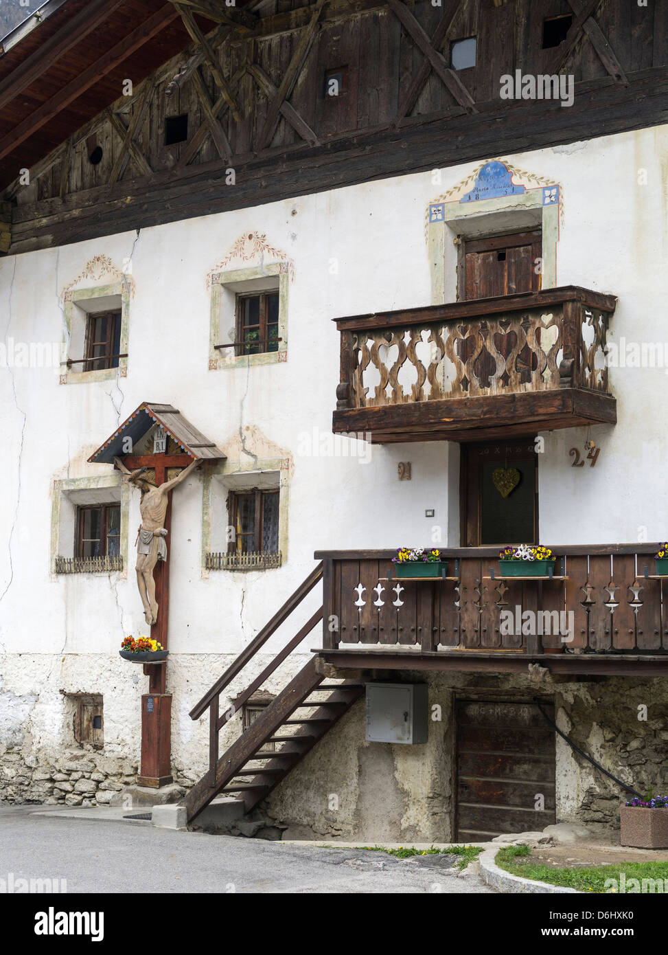 Katharinaberg in valle Val Senales (Val Senales), Alto Adige. Alto Adige - Italia Foto Stock
