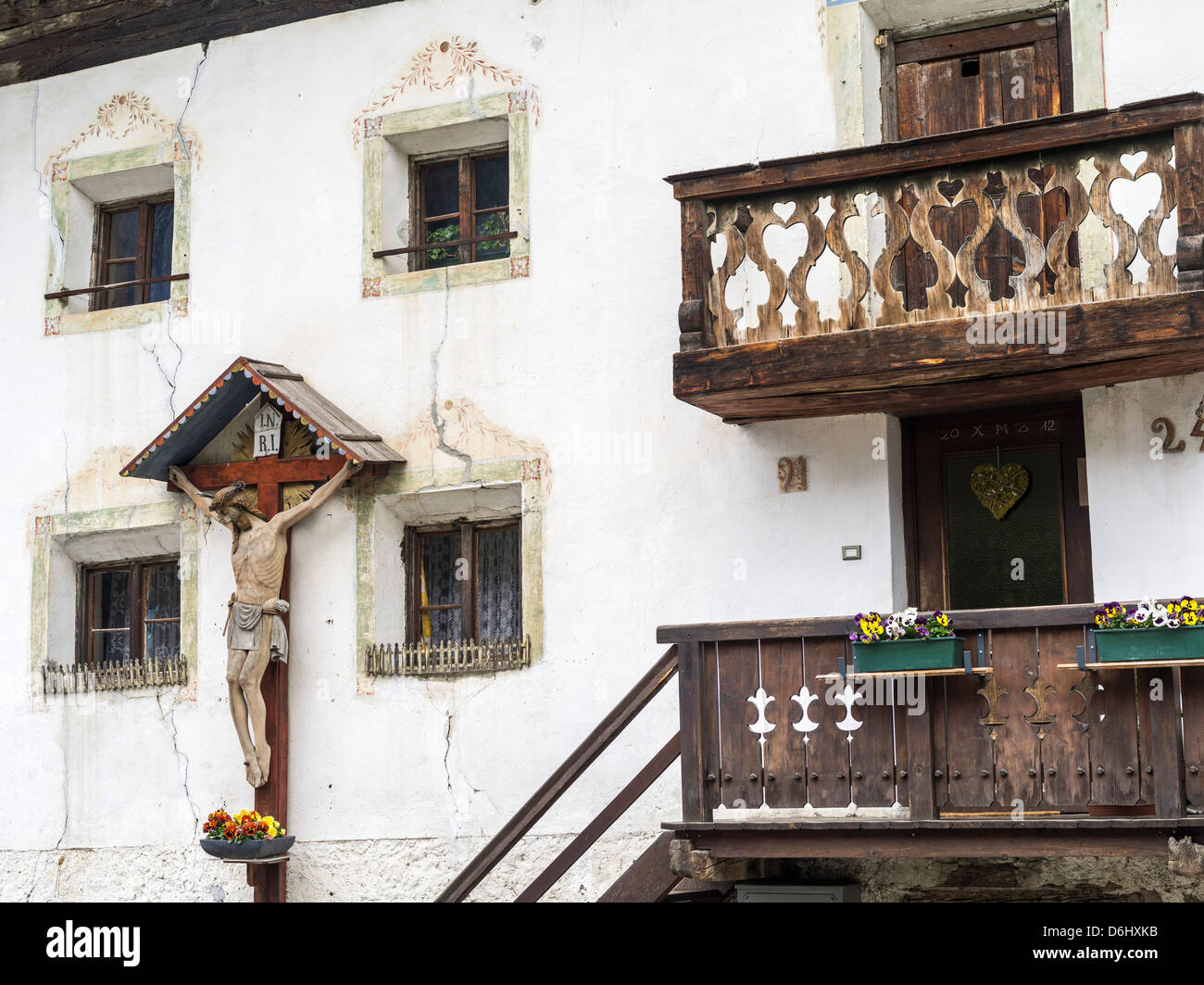 Katharinaberg in valle Val Senales (Val Senales), Alto Adige. Alto Adige - Italia Foto Stock
