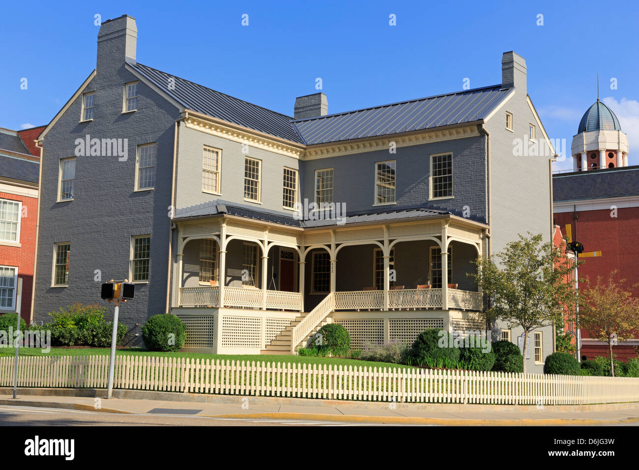 Historic James Park House, Knoxville, Tennessee, Stati Uniti d'America, America del Nord Foto Stock