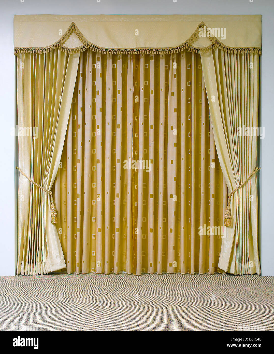 La Tenda di lusso con uno spazio vuoto Foto Stock