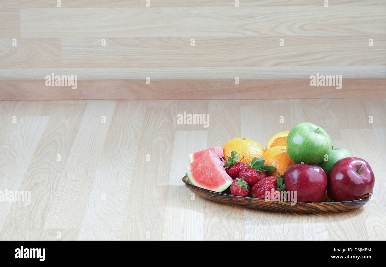 Lo spazio vuoto in cucina bella di mettere qualche testo o idea su di esso Foto Stock