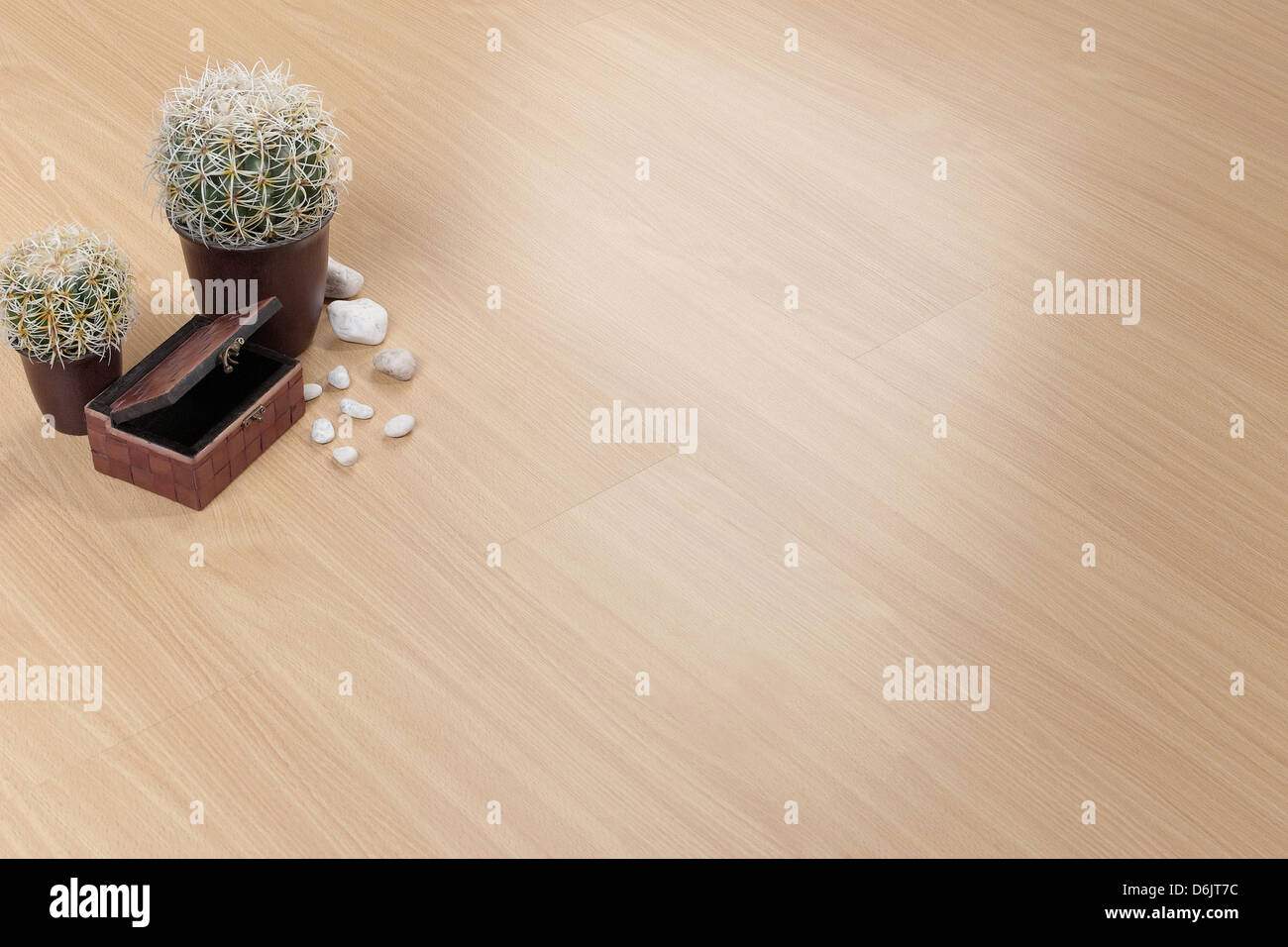 La texture del pavimento in legno con spazio vuoto per inserire testo o foto su di esso Foto Stock