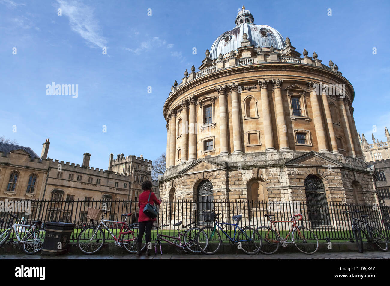 La Radcliffe Camera, Oxford, Oxfordshire, England, Regno Unito, Europa Foto Stock