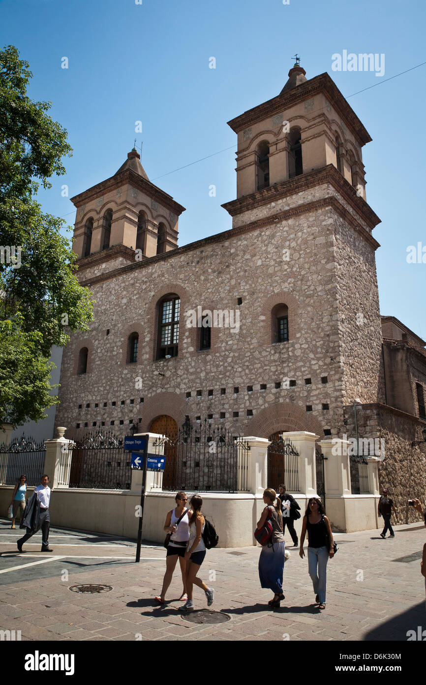 La Iglesia Compania de Jesus, parte di La Manzana Jesuitica, Sito Patrimonio Mondiale dell'UNESCO, la città di Cordoba, in provincia di Cordoba, Argentina Foto Stock