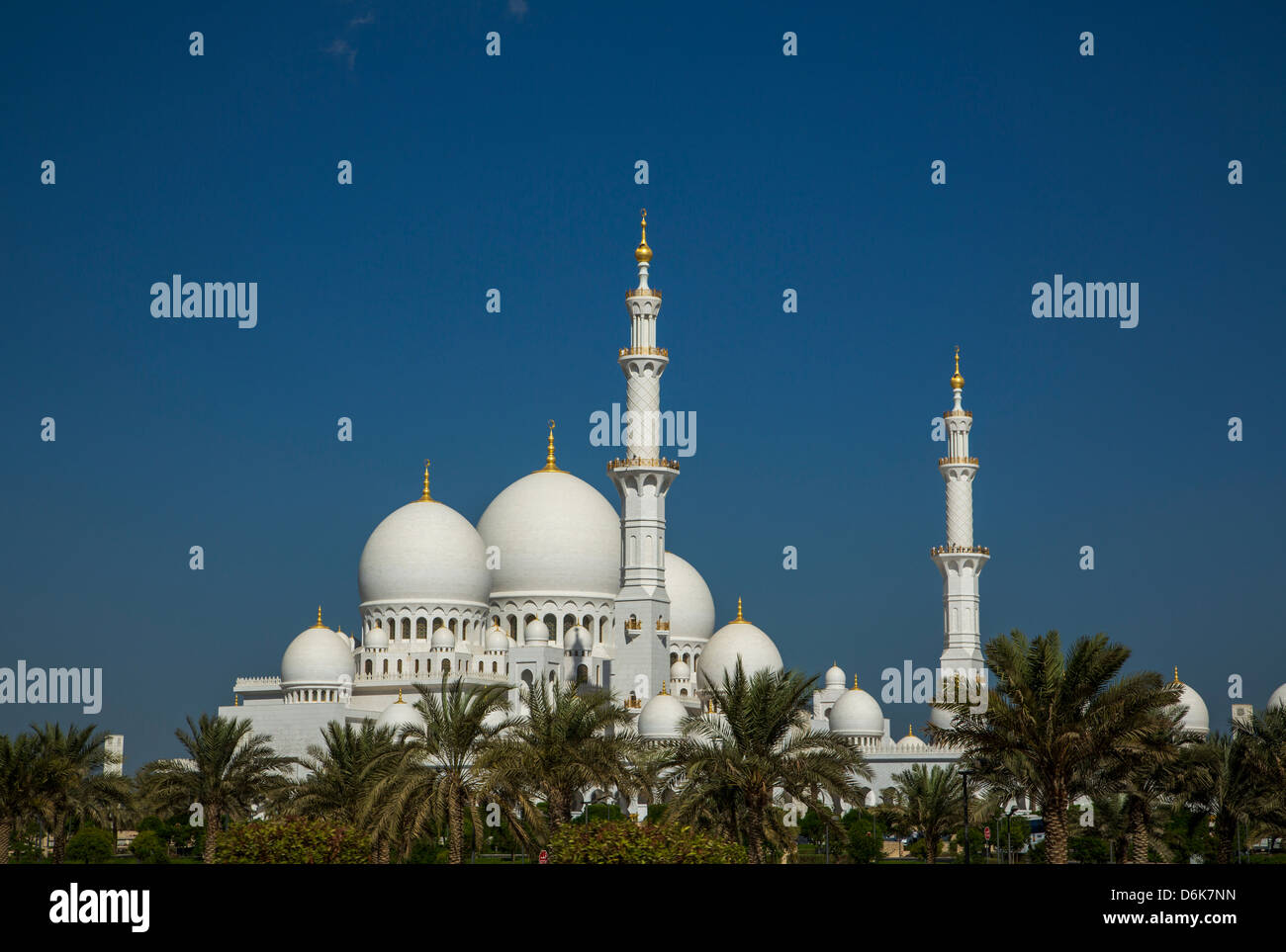 Abu Dhabi, Emirati Arabi Uniti, Medio Oriente Foto Stock