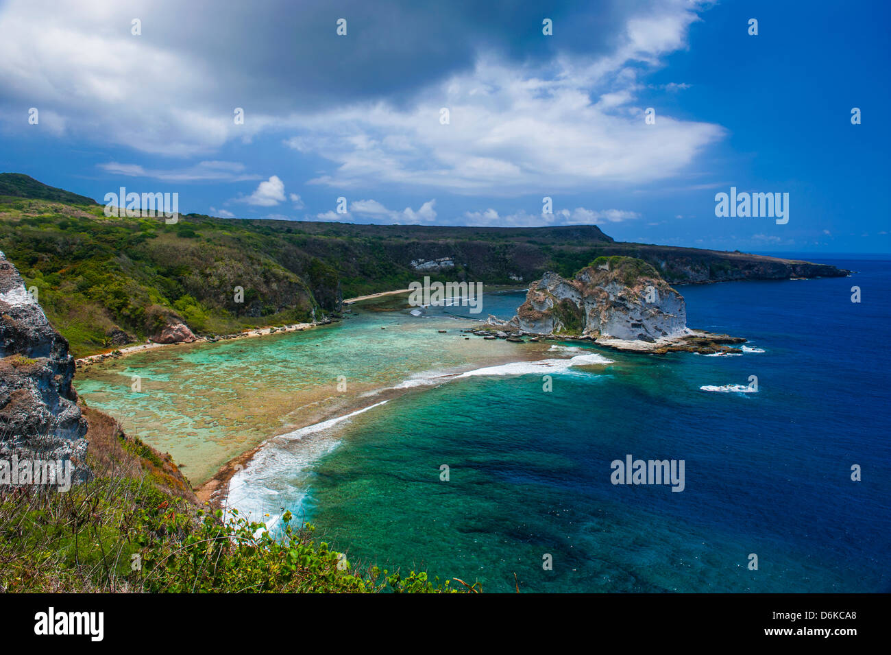 Bird Island outlook, Saipan, Marianne settentrionali, Pacifico centrale e del Pacifico Foto Stock