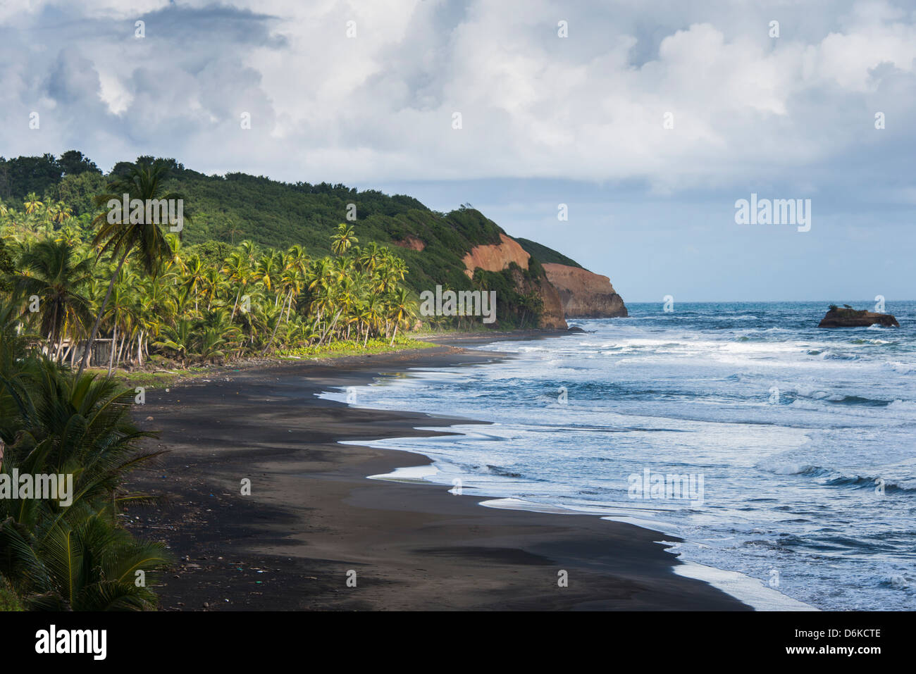 Costa est della Dominica, West Indies, dei Caraibi e America centrale Foto Stock
