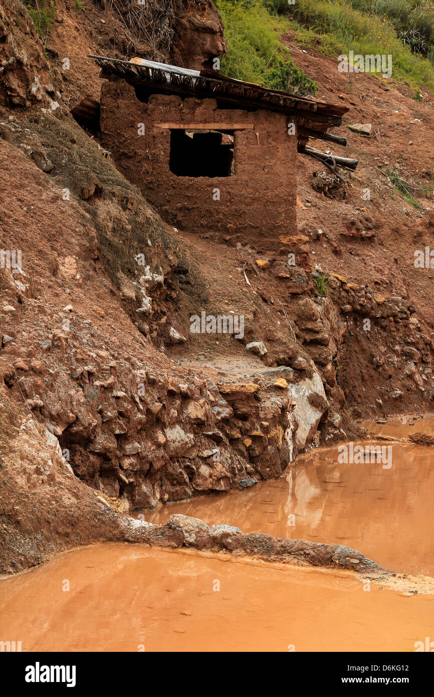 Miniere di Sale di Cusco Foto Stock