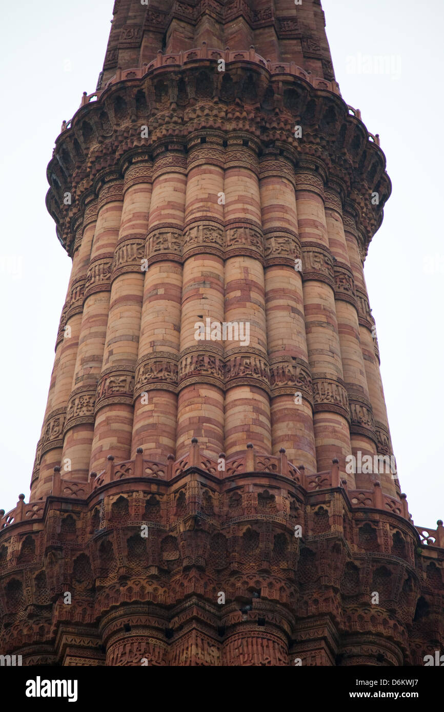 Qutab Minar, Delhi, India Foto Stock