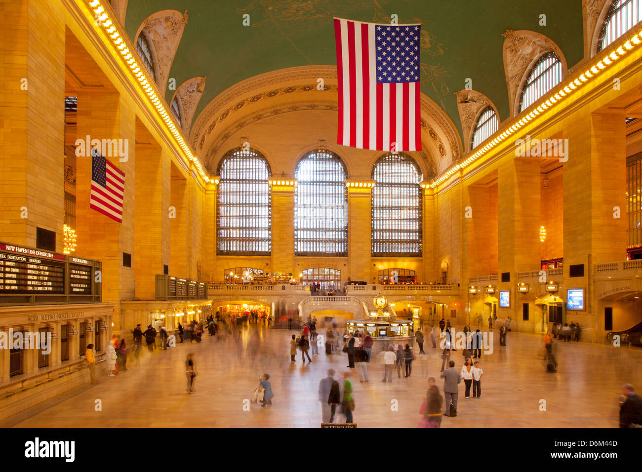 Interno del Grand Central Terminal in Midtown Manhattan, a New York City, Stati Uniti d'America Foto Stock