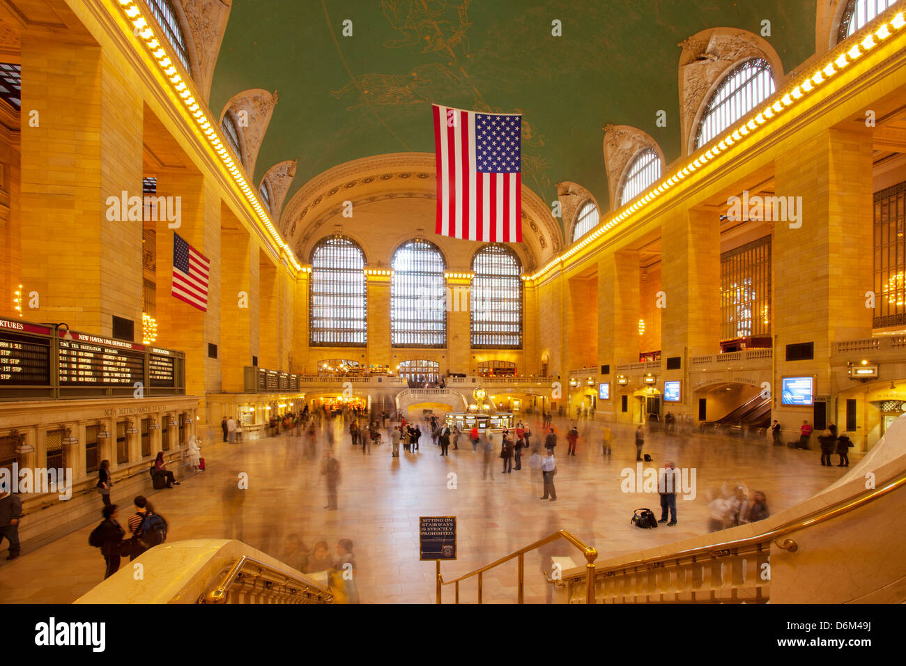 Interno del Grand Central Terminal in Midtown Manhattan, a New York City, Stati Uniti d'America Foto Stock