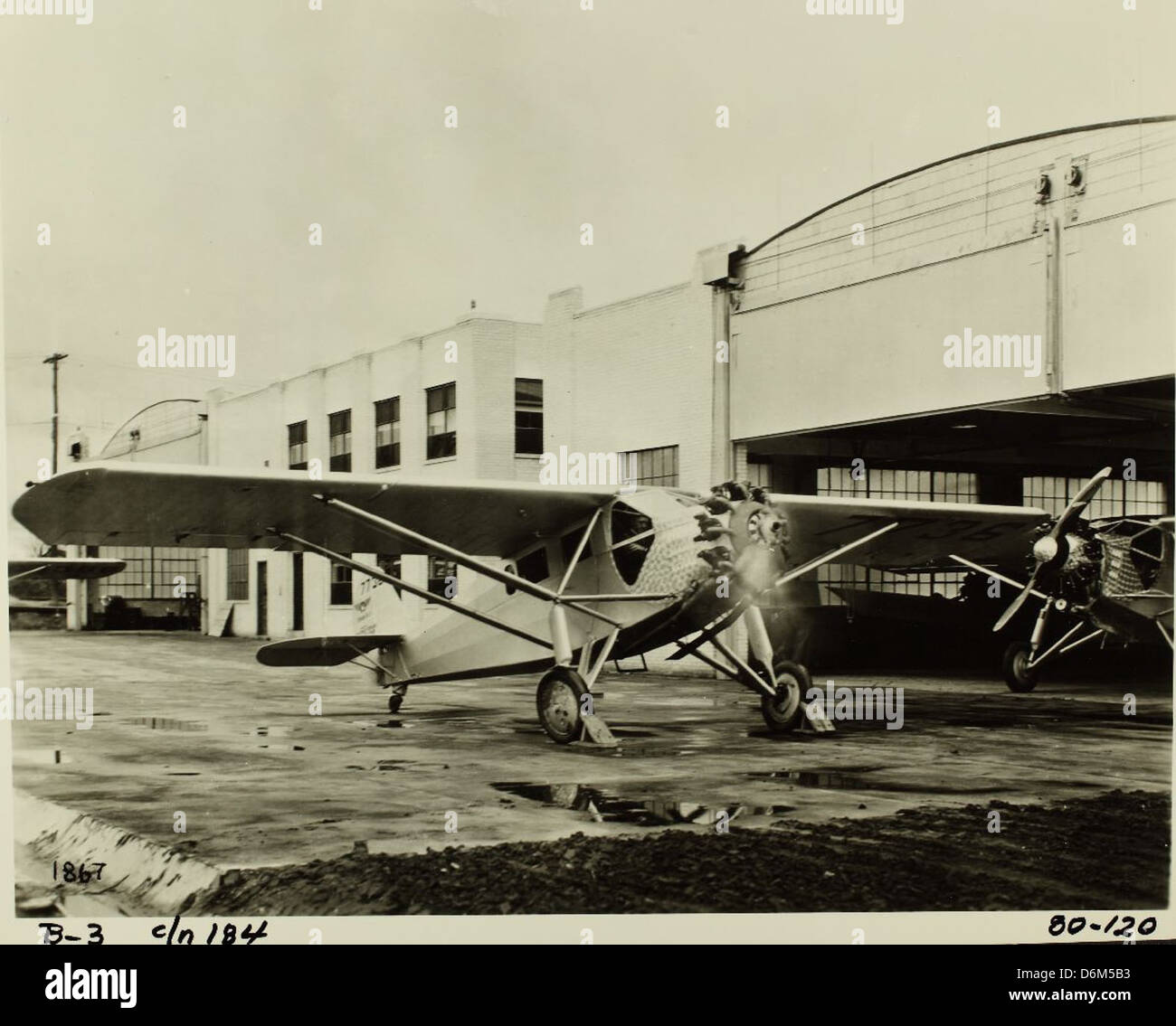 Il Ryan Brougham B-39, un aereo sviluppato dalla Ryan Aeronautical, era noto per il suo design elegante e l'ingegneria avanzata. È stato uno dei tanti aerei innovativi prodotti dalla Ryan Company durante gli anni '1920 Foto Stock