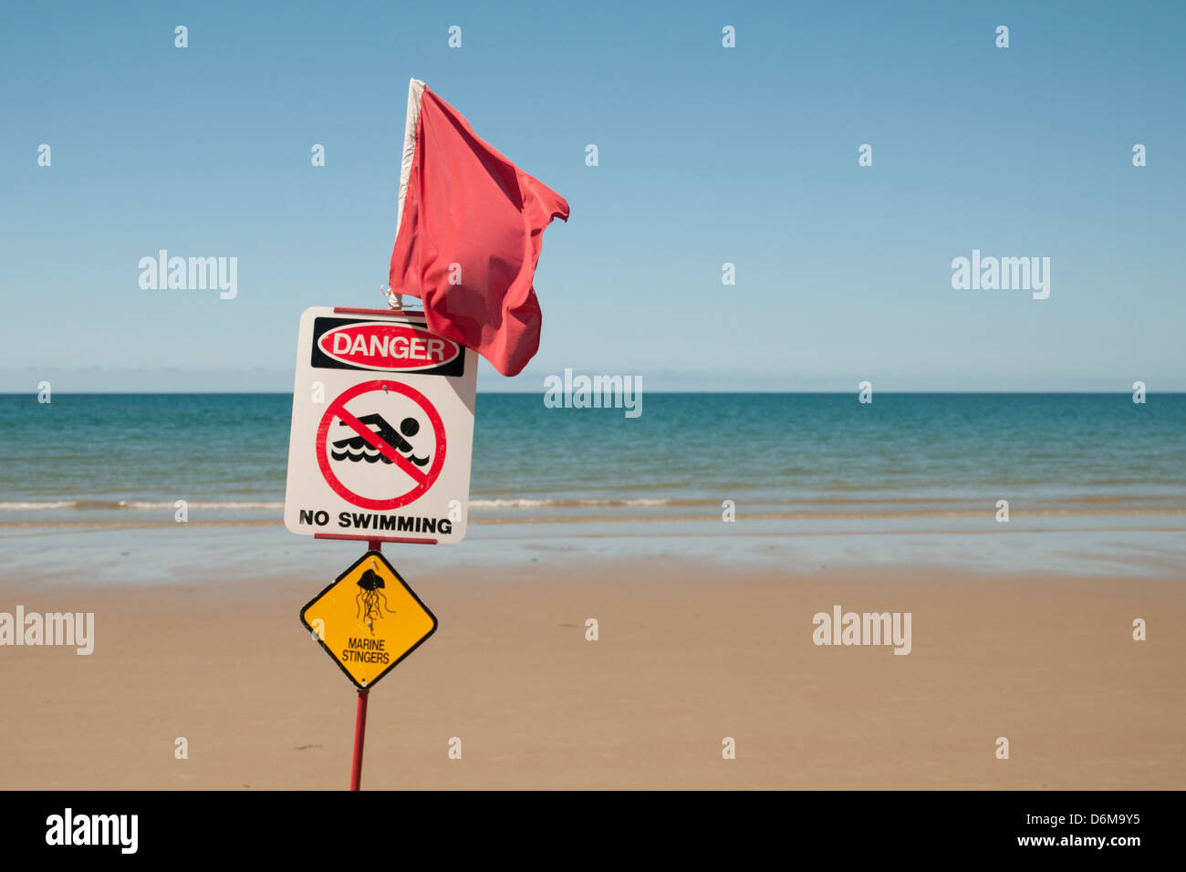 Spiaggia a Port Douglas, estremo Nord Queensland, Australia Foto Stock