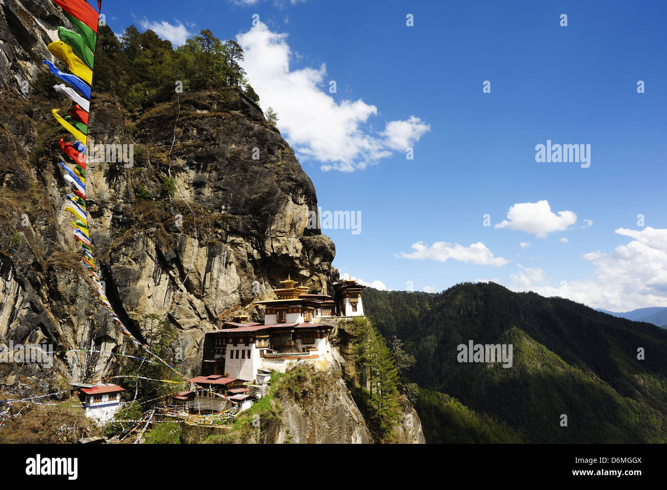 Il Bhutan - Dragon Land - Taktshang - Tiger Nest Foto Stock