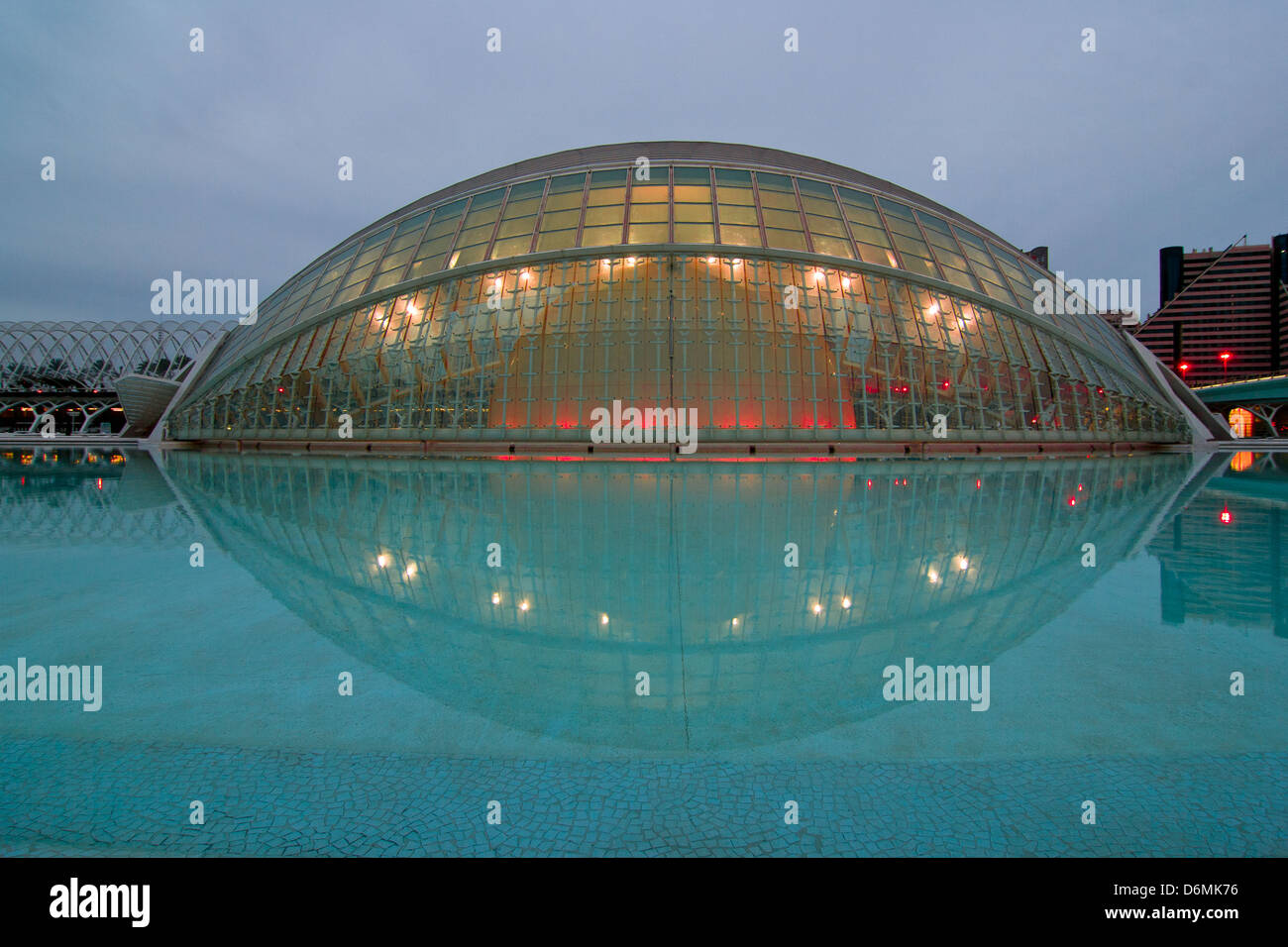 Città delle Arti e delle Scienze Foto Stock