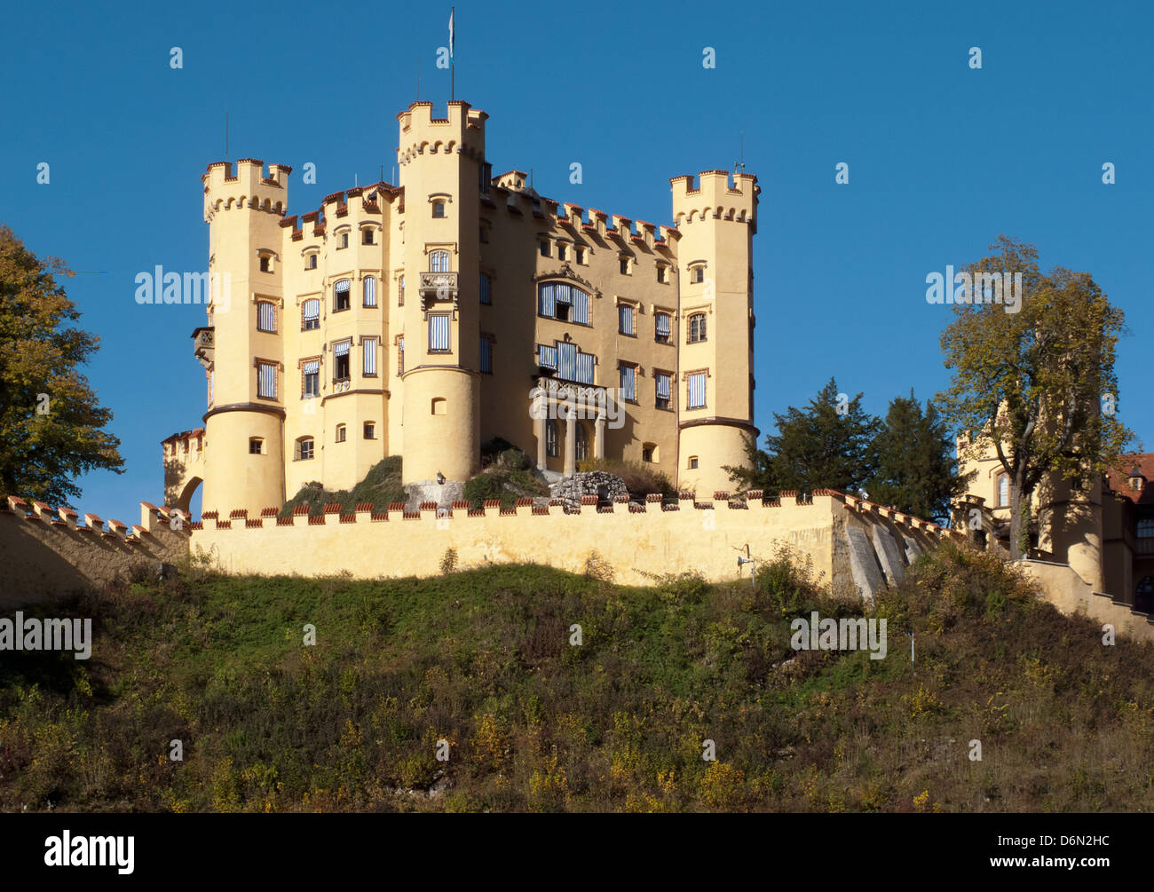 Hohenschwangau, Germania, Hohenschwangau Foto Stock