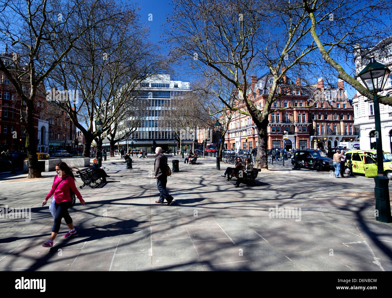 Sloane Square, Londra Foto Stock