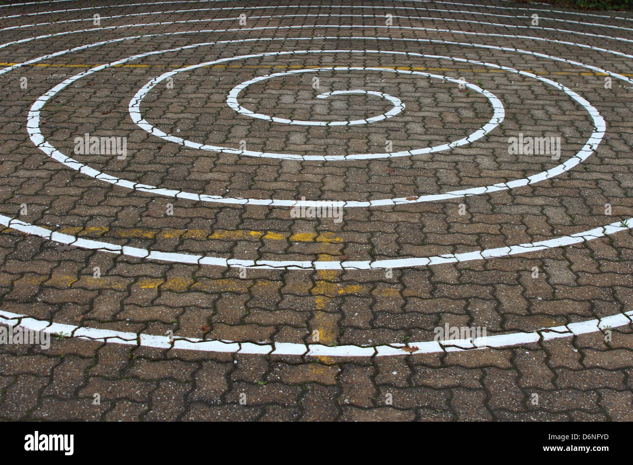 Spirale di energia Foto Stock