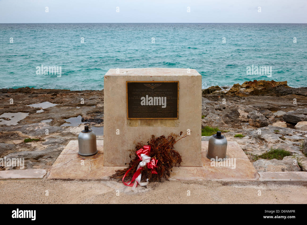 Patrol Squadron Ventitre Memorial, New Providence Island, Bahamas Foto Stock