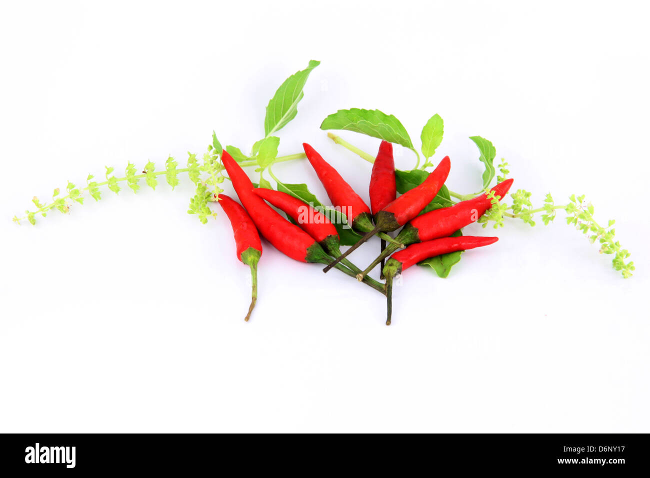 Granulo di colore rosso brillante essere peperoni piccanti. Foto Stock