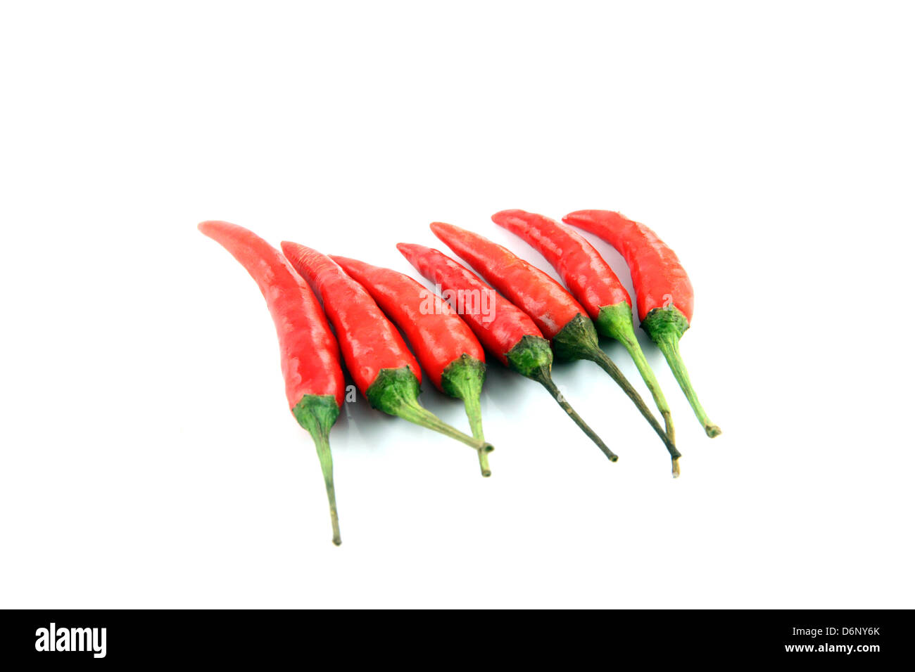 Red Hot Chili Peppers sullo sfondo bianco. Foto Stock