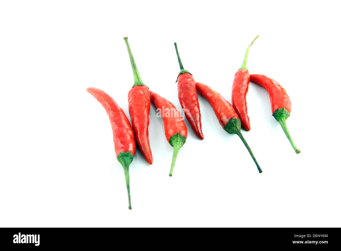 Red Hot Chili Peppers sullo sfondo bianco. Foto Stock