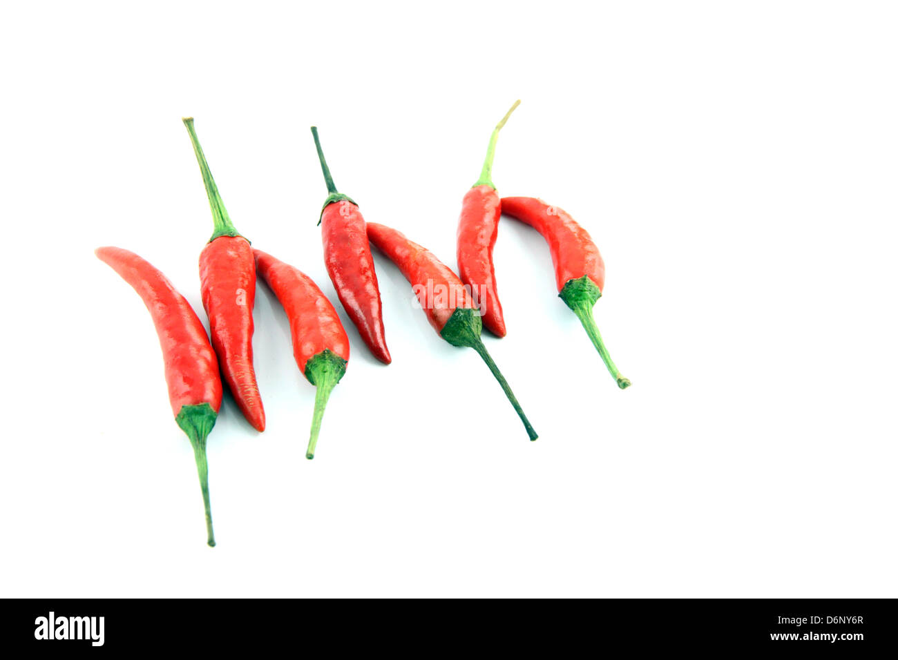 Red Hot Chili Peppers sullo sfondo bianco. Foto Stock