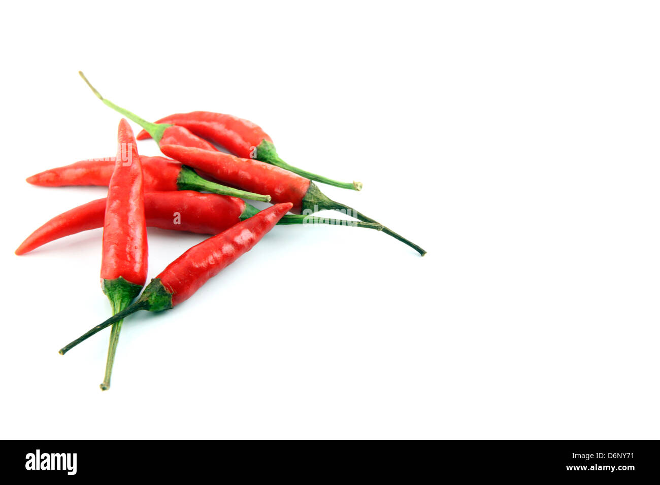 Red Hot Chili Peppers sullo sfondo bianco. Foto Stock