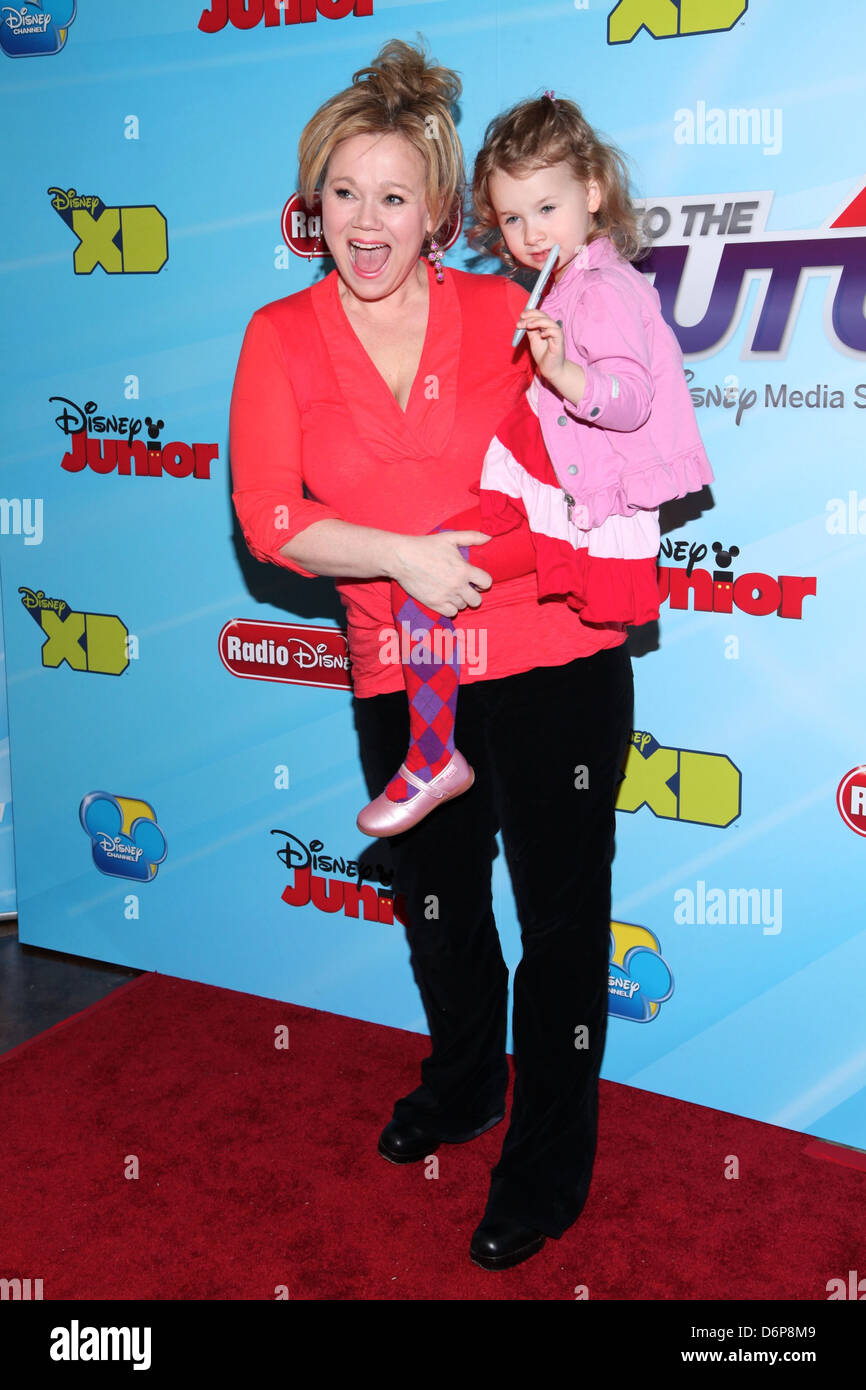 Caroline Rhea 2012-13 Disney Channel in tutto il mondo i bambini in anticipo al Hard Rock Cafe in Times Square a New York City, Stati Uniti d'America - 13.03.12 Foto Stock
