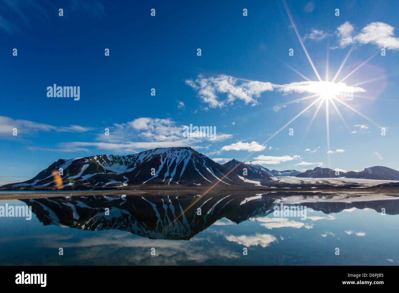 Gashamna (Oca Bay), Hornsund, isola Spitsbergen, arcipelago delle Svalbard, Norvegia, Scandinavia, Europa Foto Stock