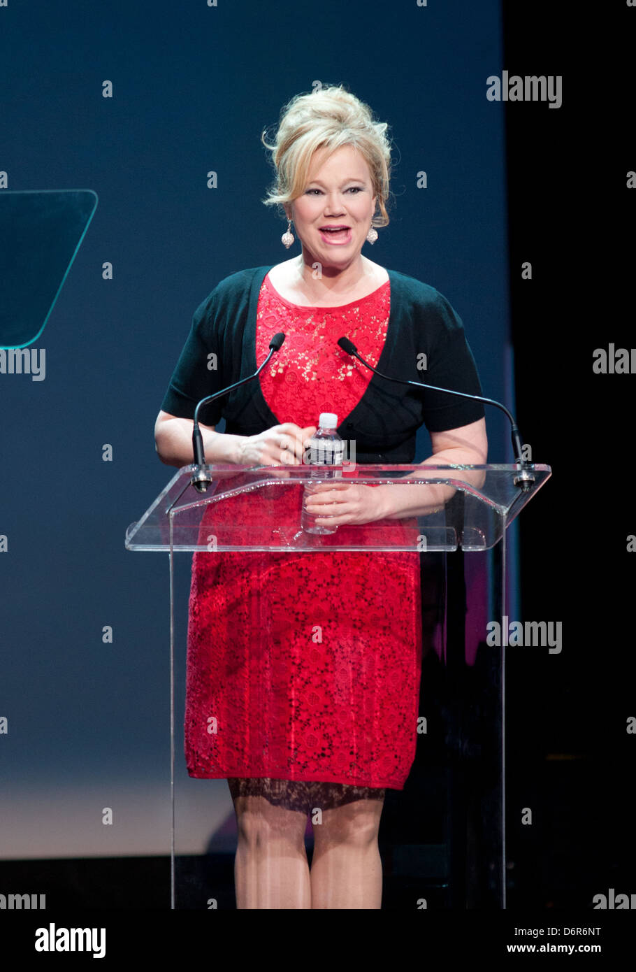 Caroline Rhea il Film Texas Hall of Fame Premi mostra a ACL Live Austin, Texas - 08.03.12 Foto Stock