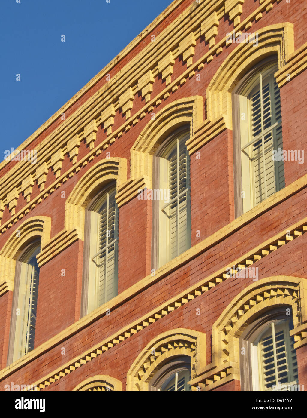 Chandlery edificio, costruito 1876 su Centre Street nel quartiere storico di Fernandina Beach in Amelia Island in Florida, Stati Uniti d'America Foto Stock