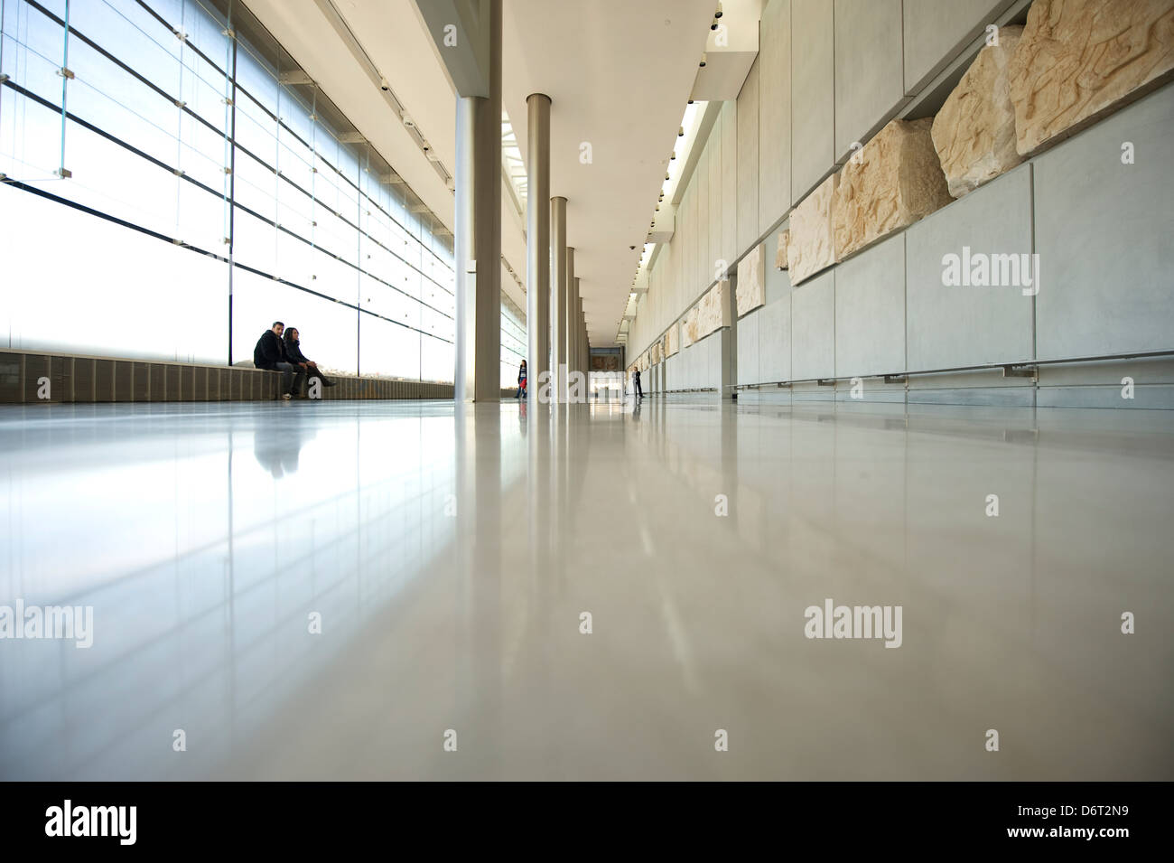 Atene, Grecia, 24 marzo 2013: il Museo dell'Acropoli. Foto Stock