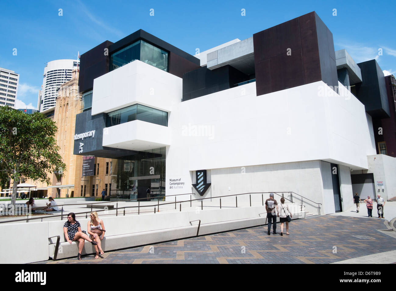 Museo di Arte Contemporanea di Sydney Australia Foto Stock