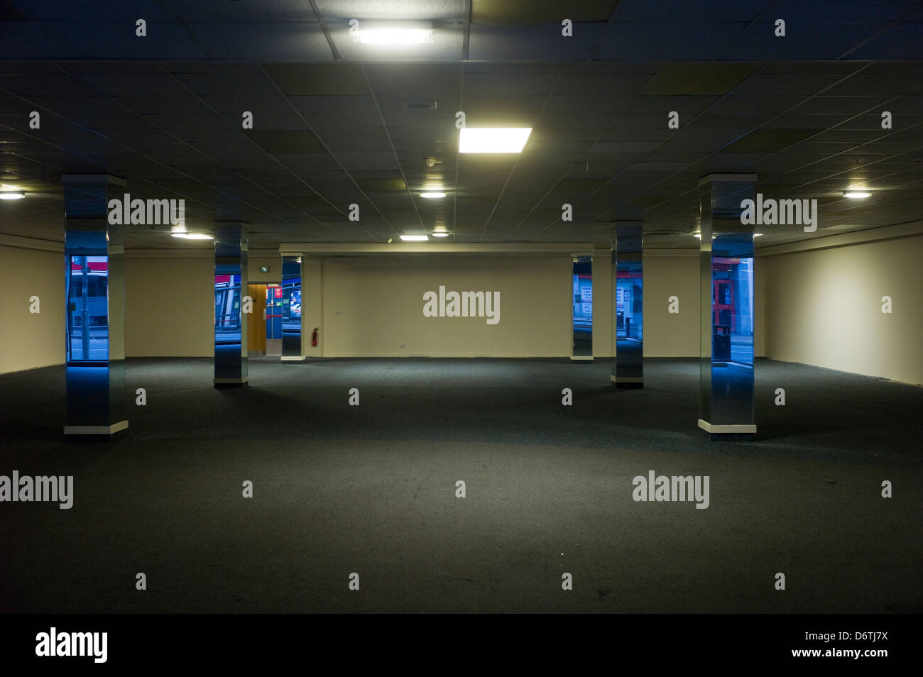 Il negozio è vuoto, Brighton, Regno Unito Foto Stock